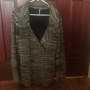 Free people sweater jacket medium